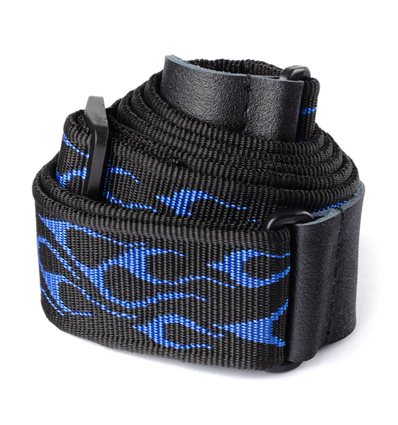 DUNLOP D38-11BL STRAP - FLAMBE BLUE