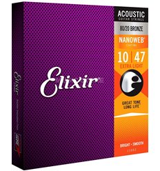 Elixir acoustic Nanoweb 10-47 Bronze