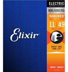 Elixir žice Electric 11-49 NANOWEB Medium