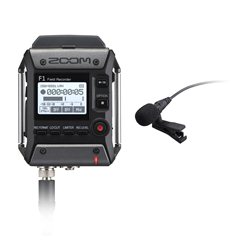 Zoom F1-LP terenski snimač s lavalier mikrofonom