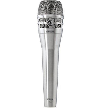 Shure KSM8/N Dualdyne brushed nickel dinamički vokalni mikrofon