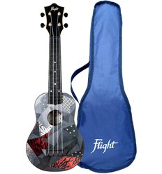 Flight TUS21P Black Forest Travel Soprano Ukulele