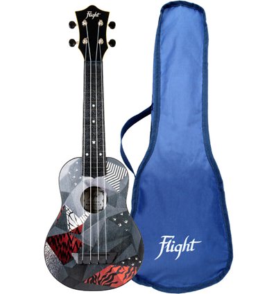 Flight TUS21P Black Forest Travel Soprano Ukulele