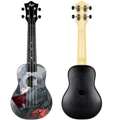 Flight TUS21P Black Forest Travel Soprano Ukulele