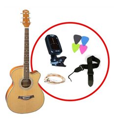 Flight F-230 NA akustična gitara paket