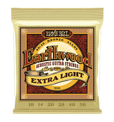 Ernie Ball 2006 Earthwood 80/20 Bronze Extra Light 10-50