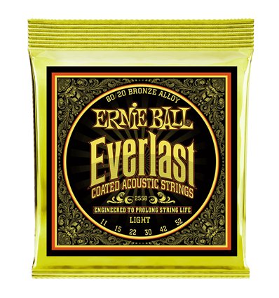 Ernie Ball 2558 Everlast 80/20 Bronze Light 11-52