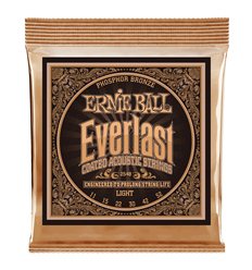 Ernie Ball 2548 Everlast Light Coated Phosphor Bronze 11-52