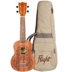 Flight NUS350 DC Soprano Ukulele s torbom