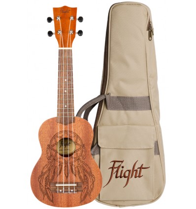 Flight NUS350 DC Soprano Ukulele s torbom