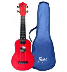 Flight TUS35RD Travel Ukulele Sopran Red