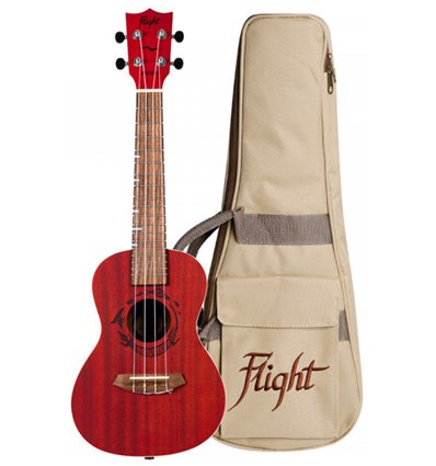 Flight DUC380 Coral concert ukulele