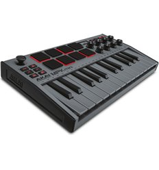 Akai Professional MPK mini mkIII Grey Special Edition midi klavijatura