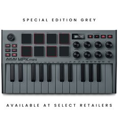 Akai Professional MPK mini mkIII Grey Special Edition midi klavijatura