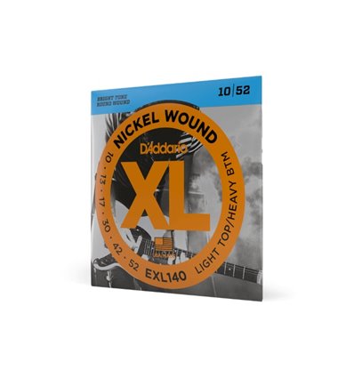 D'Addario EXL140 Nickel Wound 10-52