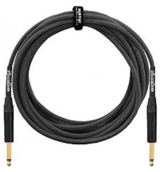 Orange Professional Cable, 6m, straight, black