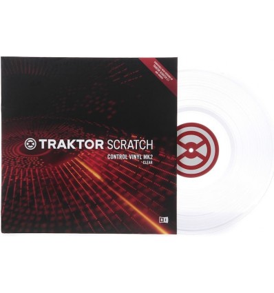 Native Instruments Traktor Scratch Control Vinyl MK2 - Clear