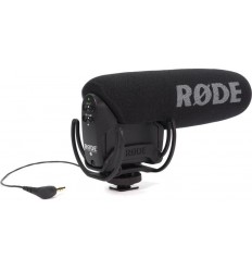 RODE VideoMic Pro + Rycote Lyre suspension