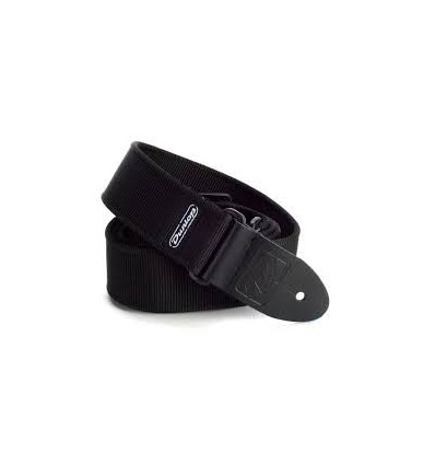 DUNLOP D38-09BK STRAP SOLID BLACK