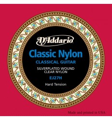 D'Addario EJ27H Classic Nylon, Hard Tension