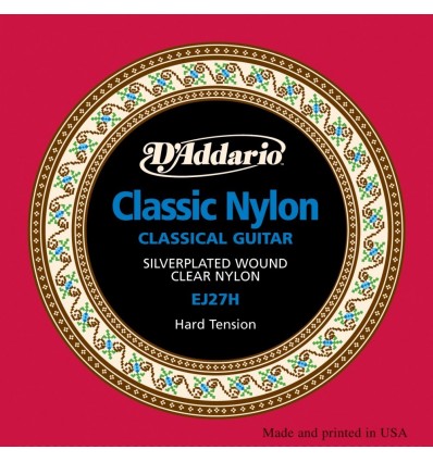 D'Addario EJ27H Classic Nylon, Hard Tension