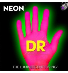 DR NEON HiDef Pink Bass SuperStrings NPB-45 Medium