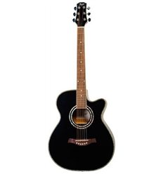 Flight F-230CEQ BLK elektro akustična gitara