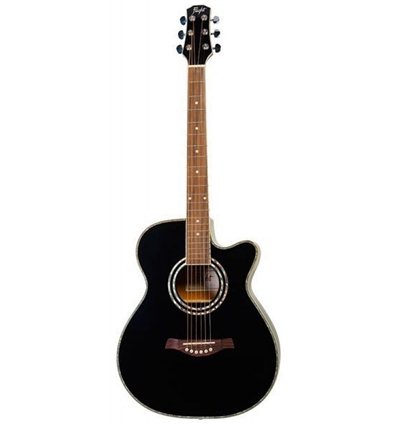 Flight F-230CEQ BLK elektro akustična gitara